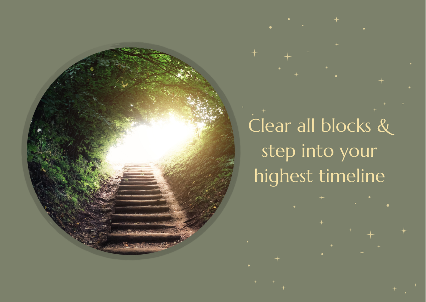 Clear all Block & Step into Your Highest Timeline